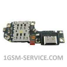 Блок захранване ( PCB, SUB ) за Huawei Nova Y90 / CTR-LX2 + микрофон, sim четец